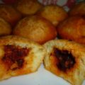 muffin al formaggio con cuore di 'nduja